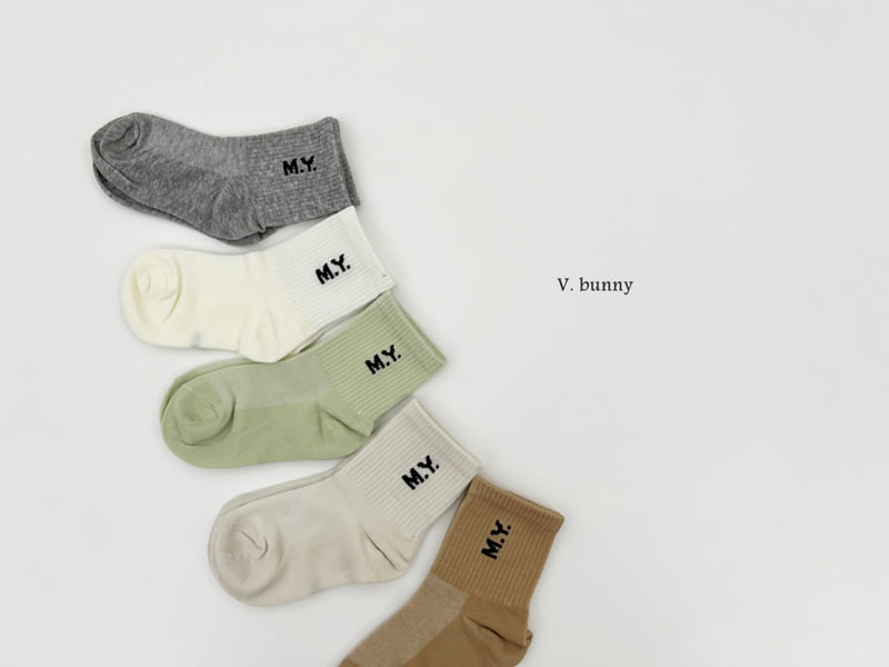 V Bunny - Korean Children Fashion - #todddlerfashion - My Socks Set - 4