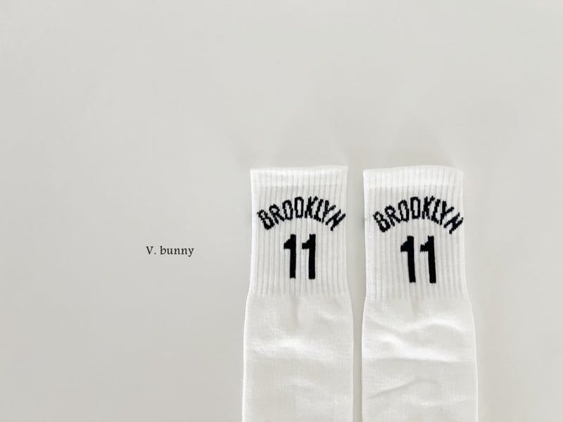 V Bunny - Korean Children Fashion - #toddlerclothing - Baseball Socks Set - 6