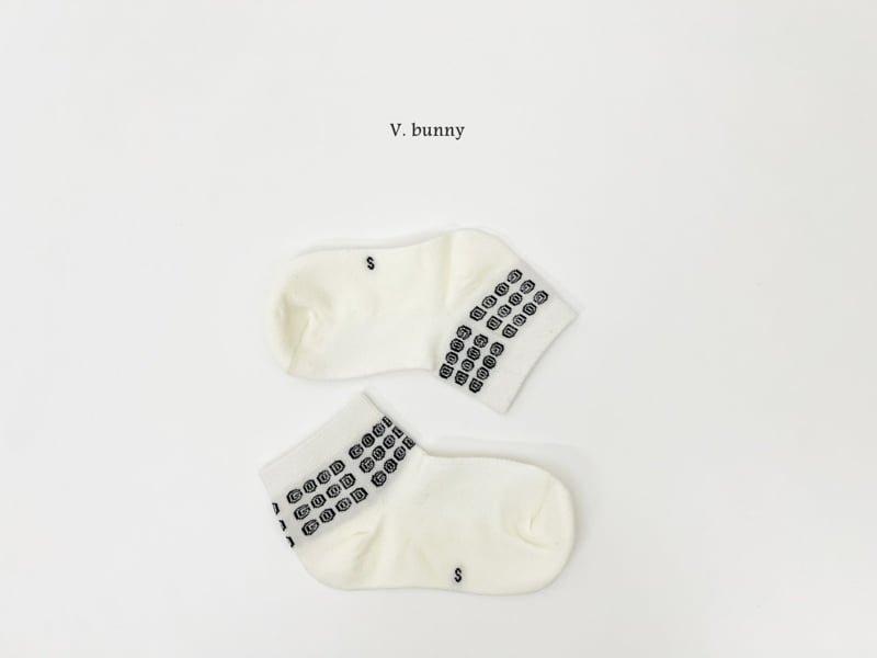 V Bunny - Korean Children Fashion - #toddlerclothing - Goddy Socks Set - 5