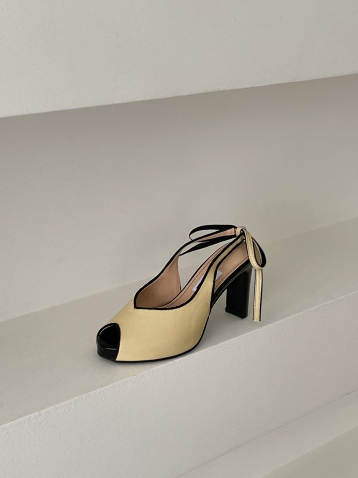 Vade - Korean Women Fashion - #momslook - Slingback Sandal Heel Open Toe - 9