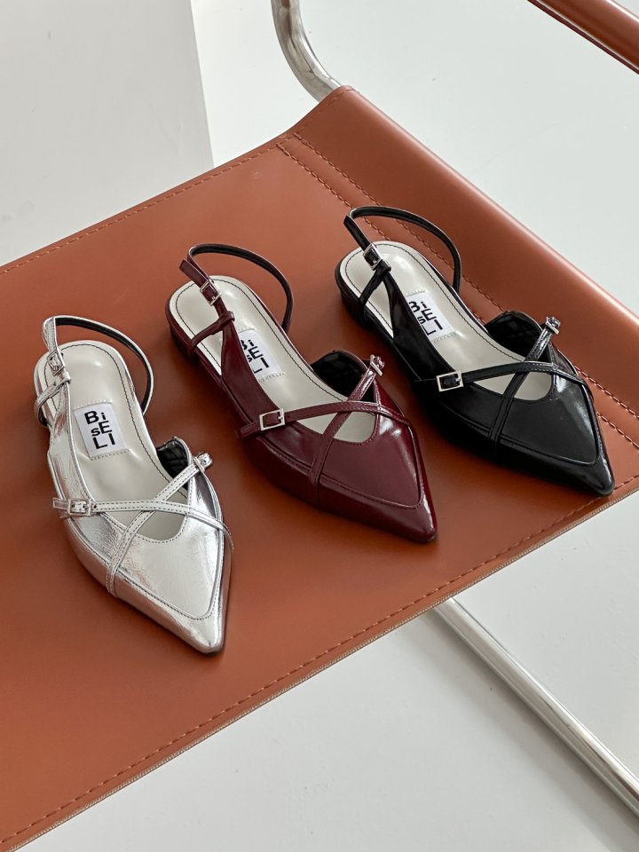 Vade - Korean Women Fashion - #womensfashion - Stiletto Slingback Flat - 4