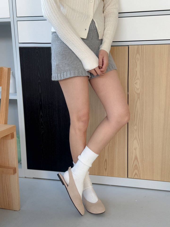 Vade - Korean Women Fashion - #momslook - Low Heel Slingback Flat - 8