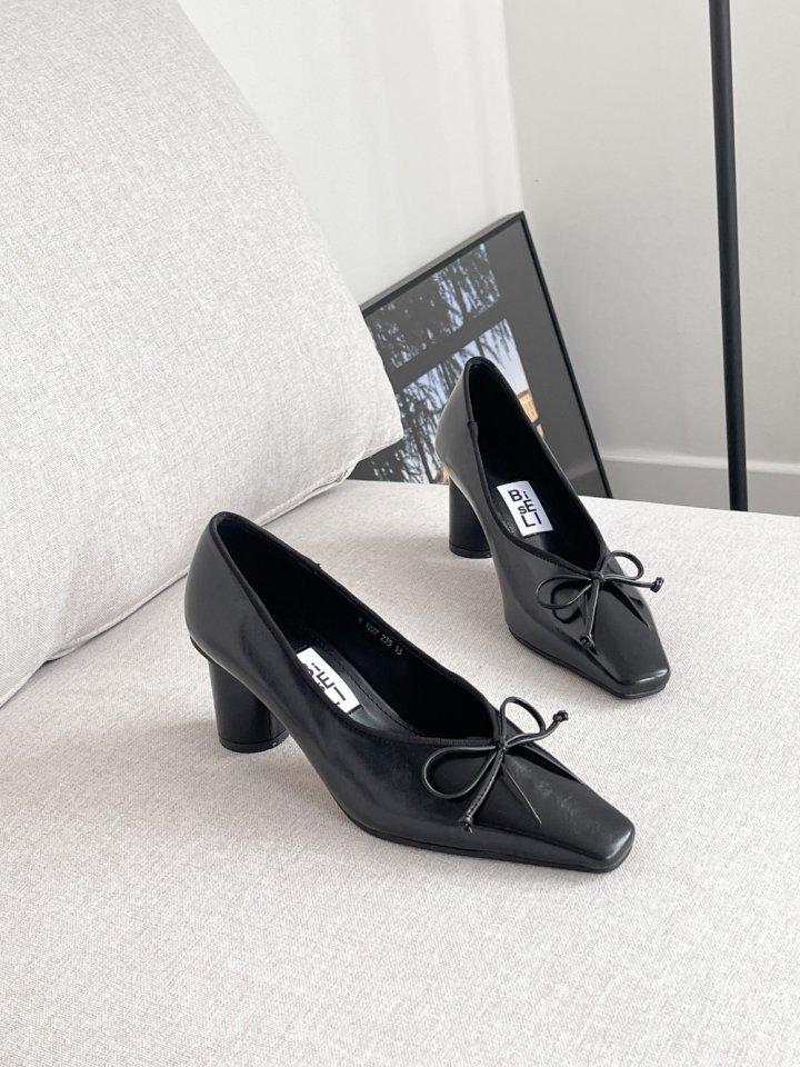 Vade - Korean Women Fashion - #momslook - Pumps Ribbon Heel - 7