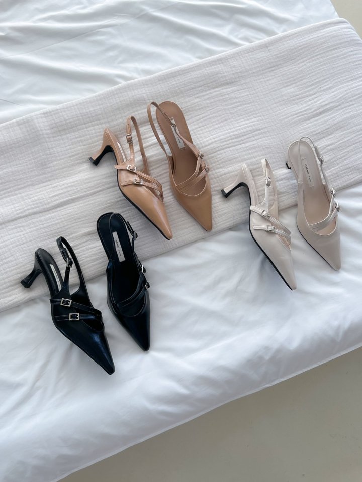 Vade - Korean Women Fashion - #momslook - Slingback Sandal Mule - 2