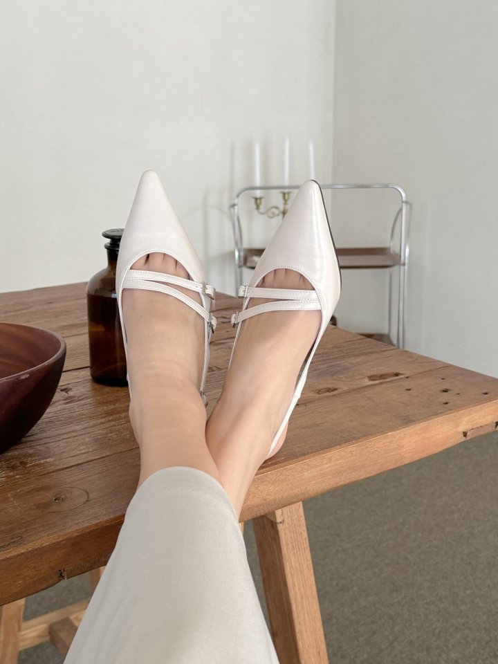 Vade - Korean Women Fashion - #momslook - Slingback Sandal Mule - 8