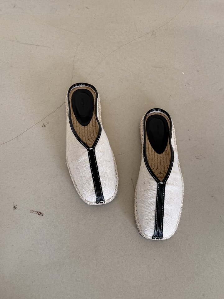 Vade - Korean Women Fashion - #momslook - Espadrille Mule Bloafer - 2