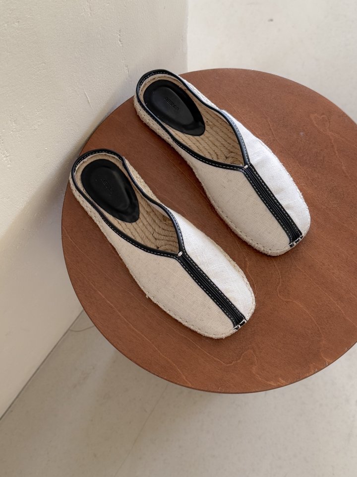 Vade - Korean Women Fashion - #momslook - Espadrille Mule Bloafer - 9