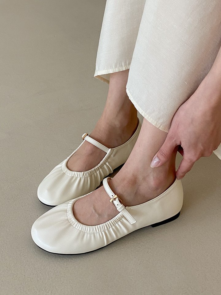 Vade - Korean Women Fashion - #momslook - Banding Soft Cloud Flat - 7