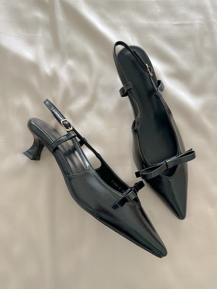 Vade - Korean Women Fashion - #momslook - Stiletto Slingback Pumps - 11