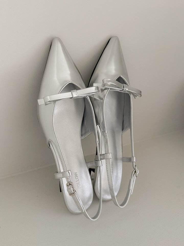 Vade - Korean Women Fashion - #momslook - Stiletto Slingback Pumps - 9