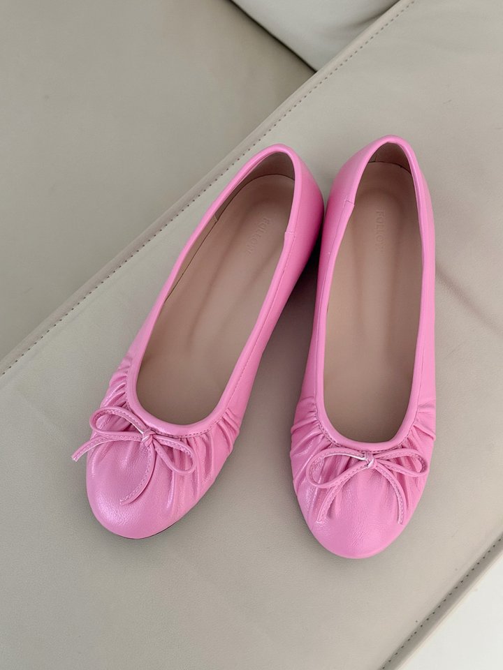 Vade - Korean Women Fashion - #momslook - Ribbon Banding Cloud Flat - 8