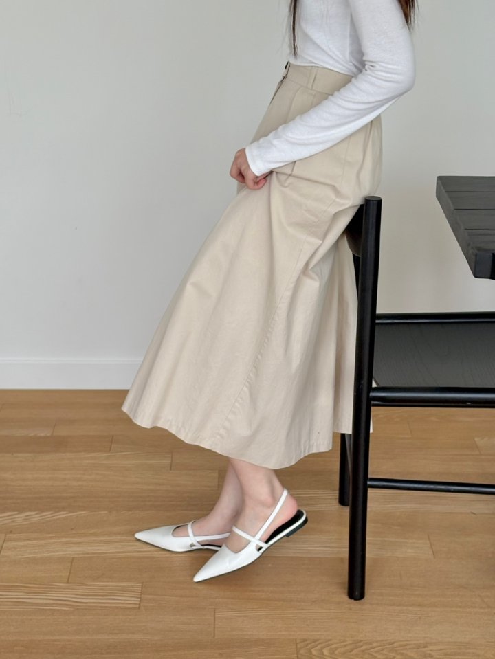 Vade - Korean Women Fashion - #momslook - Stiletto Flat Heel Strap - 3