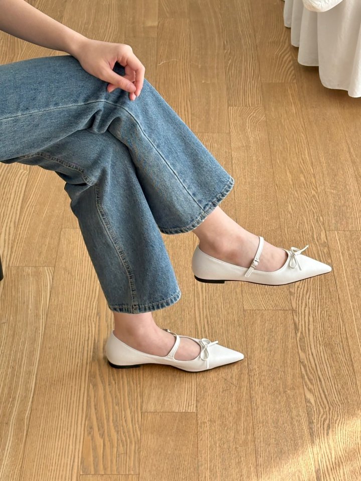 Vade - Korean Women Fashion - #womensfashion - Stiletto Flat Mary Jane - 4