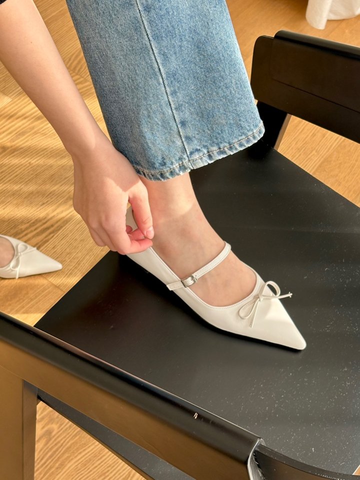 Vade - Korean Women Fashion - #momslook - Stiletto Flat Mary Jane - 6