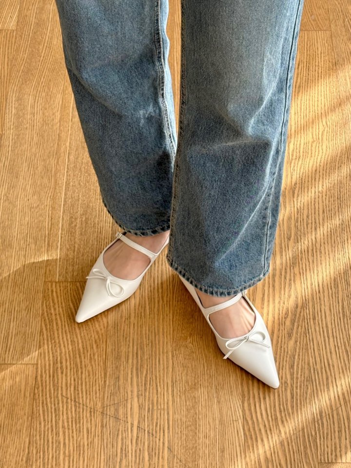 Vade - Korean Women Fashion - #momslook - Stiletto Flat Mary Jane - 8