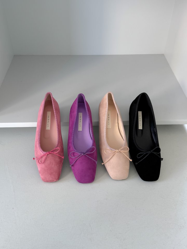 Vade - Korean Women Fashion - #momslook - Ribbon Flat Vivid Unique - 11