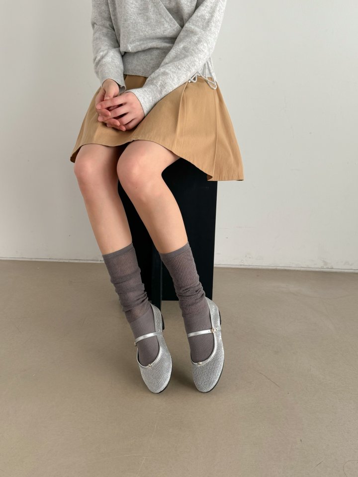 Vade - Korean Women Fashion - #momslook - Mary Jane Mesh Flat - 10