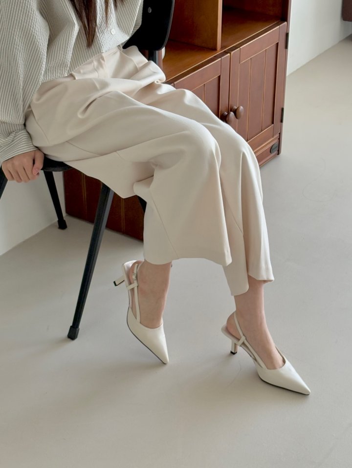 Vade - Korean Women Fashion - #momslook - Stiletto Slingback Heel - 6