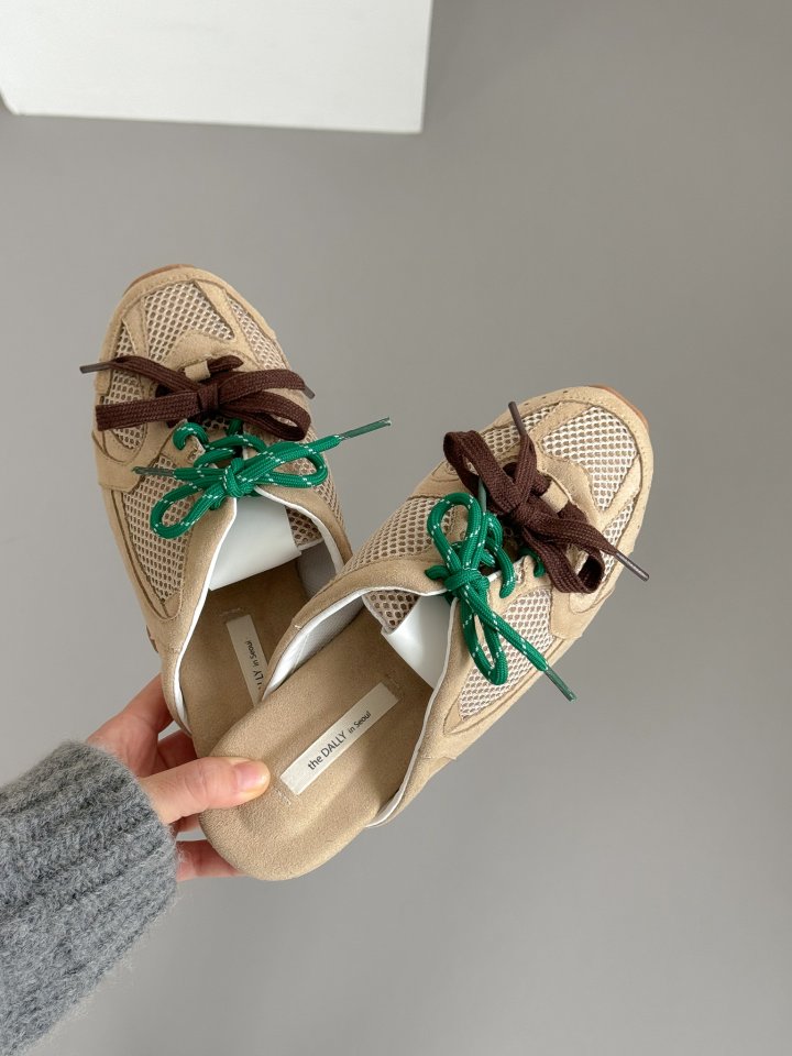 Vade - Korean Women Fashion - #momslook - Mesh Mule Sneakers - 9
