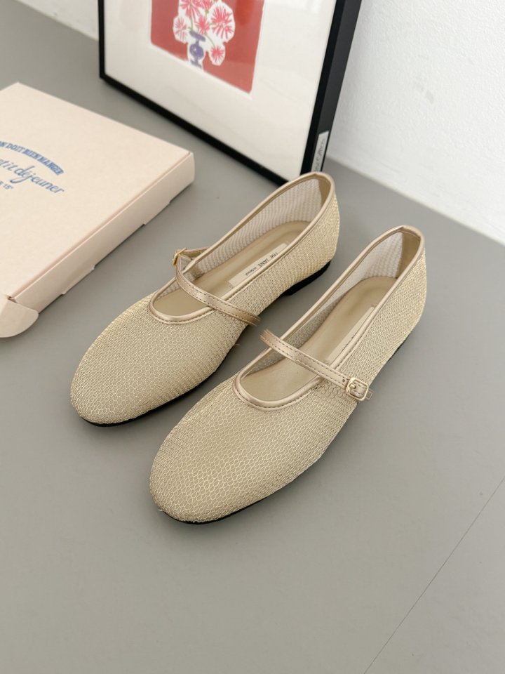 Vade - Korean Women Fashion - #momslook - Mesh Vivid Round Flat - 5