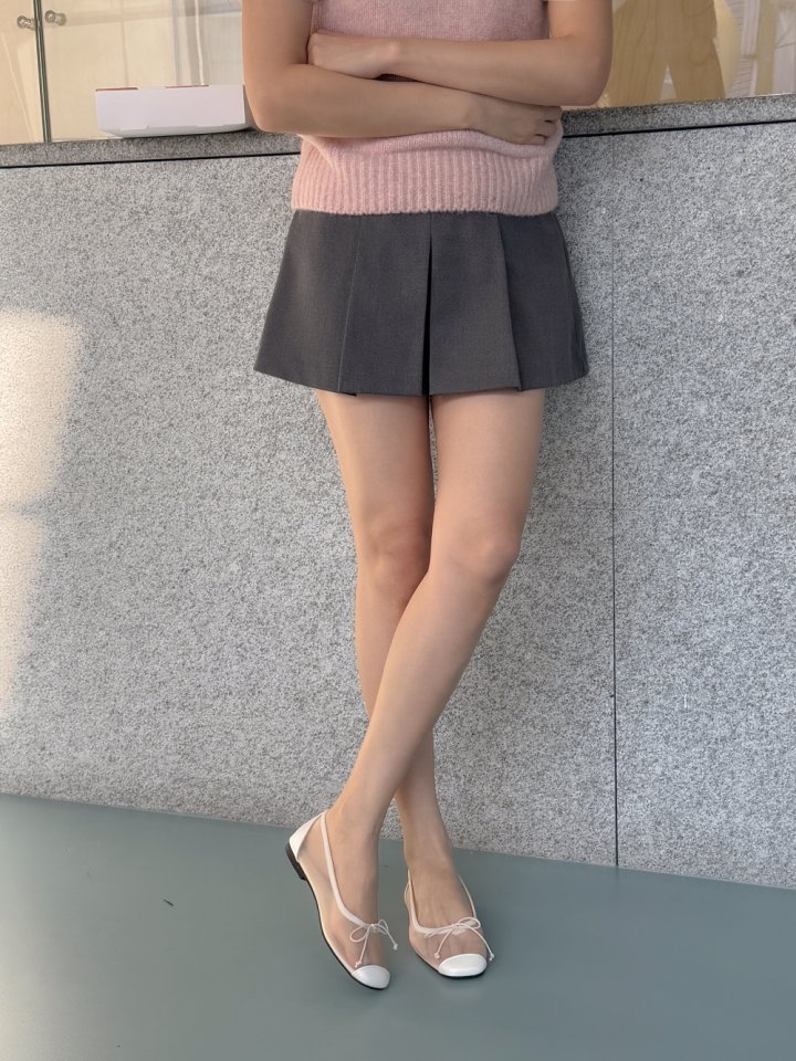 Vade - Korean Women Fashion - #momslook - Square Mesh Flat Vivid - 8