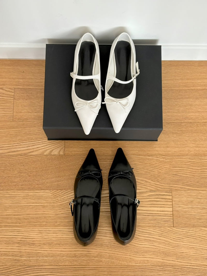 Vade - Korean Women Fashion - #pursuepretty - Stiletto Flat Mary Jane - 12
