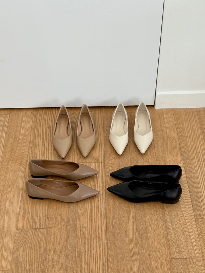 Vade - Korean Women Fashion - #restrostyle - Basic Stiletto Flat