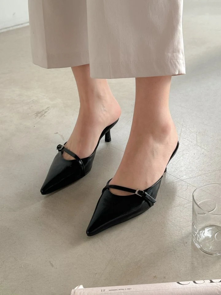 Vade - Korean Women Fashion - #romanticstyle - Slingback Stiletto Heel - 5