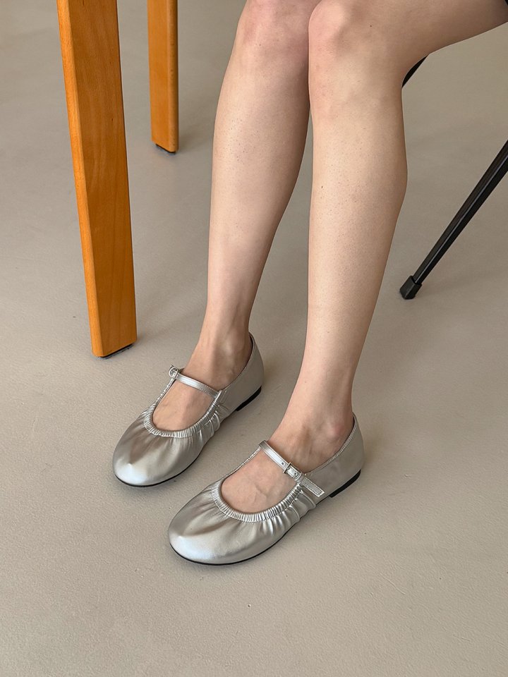 Vade - Korean Women Fashion - #romanticstyle - Banding Soft Cloud Flat - 4