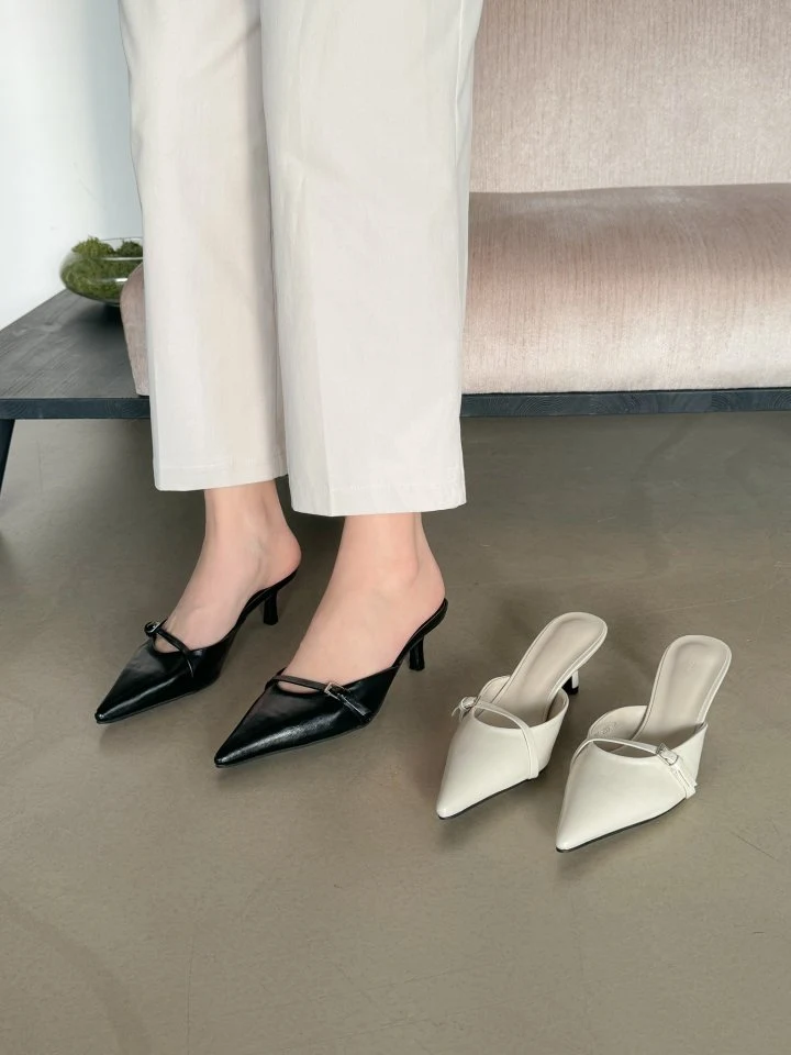 Vade - Korean Women Fashion - #shopsmall - Slingback Stiletto Heel - 6