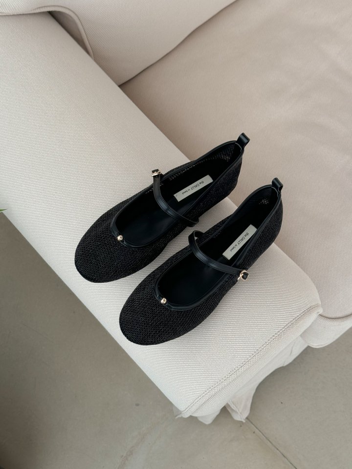 Vade - Korean Women Fashion - #shopsmall - Mary Jane Mesh Flat - 7