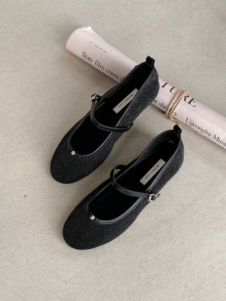 Vade - Korean Women Fashion - #thelittlethings - Mary Jane Mesh Flat - 9