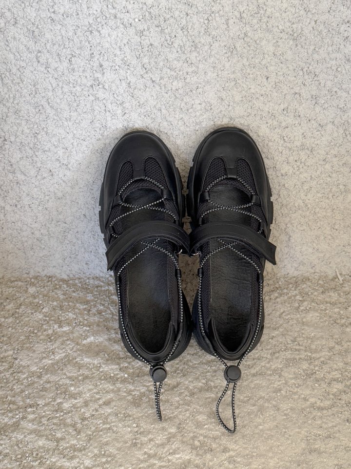 Vade - Korean Women Fashion - #vintageinspired - Sneakers Flat Ballerina Knot - 9