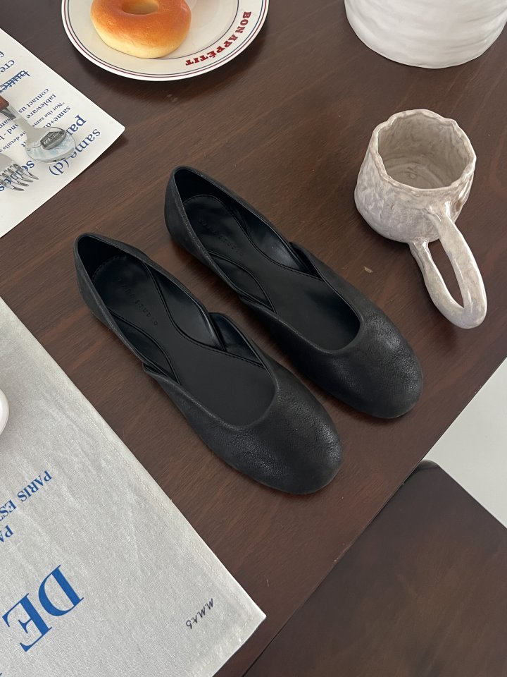 Vade - Korean Women Fashion - #vintagekidsstyle - Side Open Flat - 5