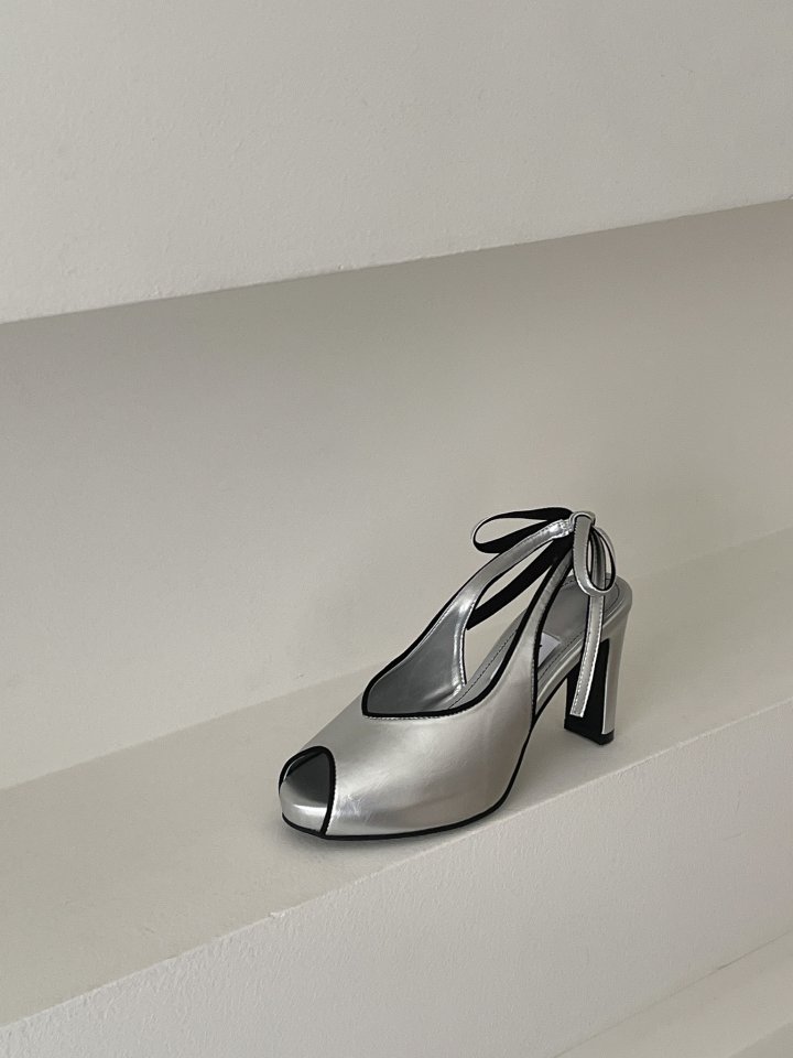 Vade - Korean Women Fashion - #womensfashion - Slingback Sandal Heel Open Toe - 8