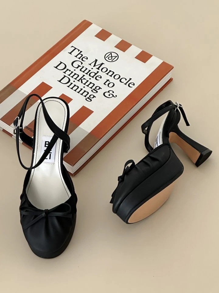 Vade - Korean Women Fashion - #womensfashion - High Mary Jane Round Pumps Heel - 3