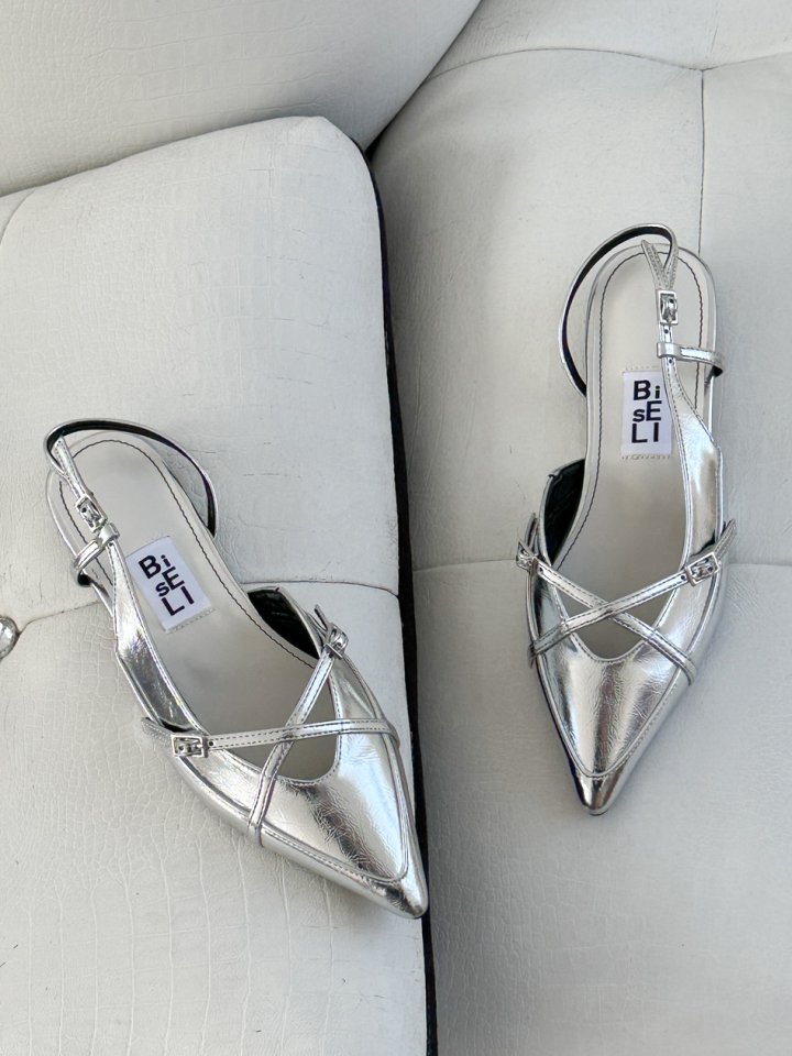 Vade - Korean Women Fashion - #womensfashion - Stiletto Slingback Flat