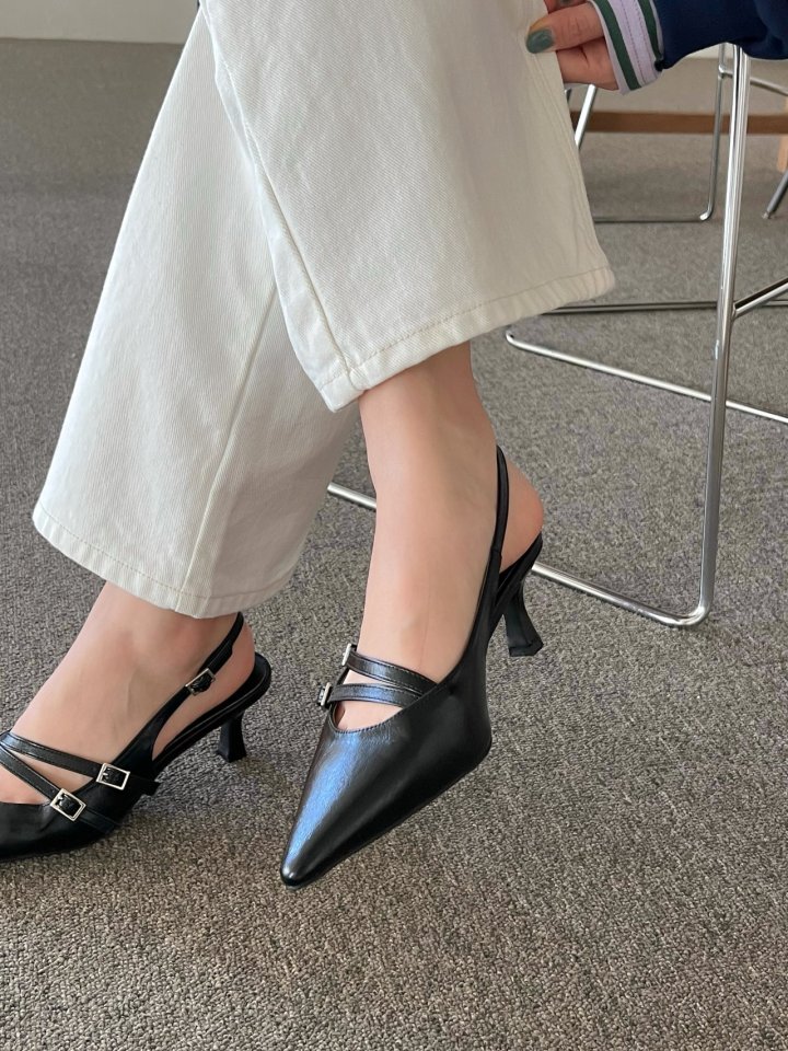 Vade - Korean Women Fashion - #womensfashion - Slingback Sandal Mule - 5