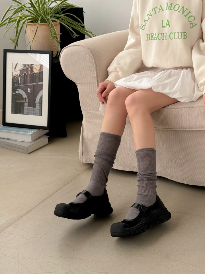 Vade - Korean Women Fashion - #womensfashion - Mary Jane Mesh