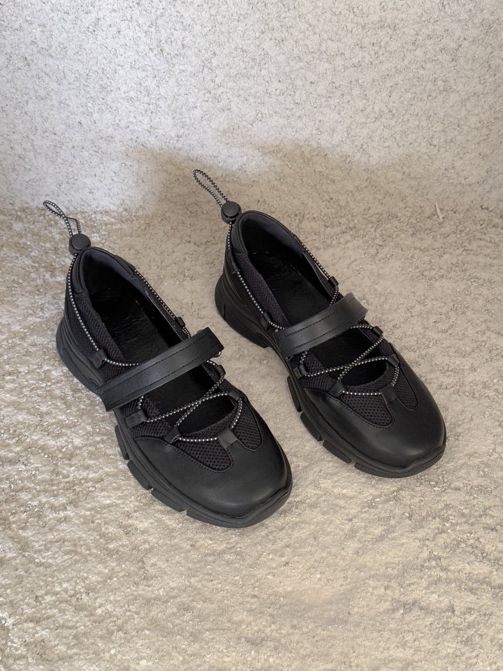 Vade - Korean Women Fashion - #womensfashion - Sneakers Flat Ballerina Knot - 8