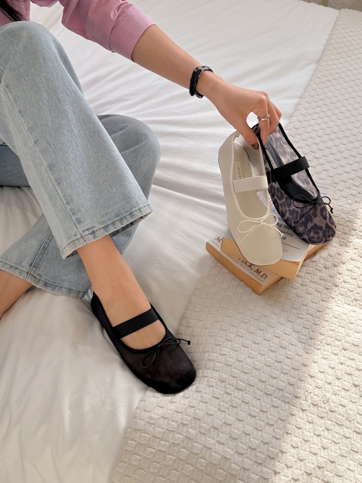 Vade - Korean Women Fashion - #momslook - Mary Jane Flat Banding Ribbon - 4