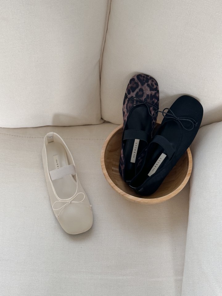 Vade - Korean Women Fashion - #womensfashion - Mary Jane Flat Banding Ribbon - 8