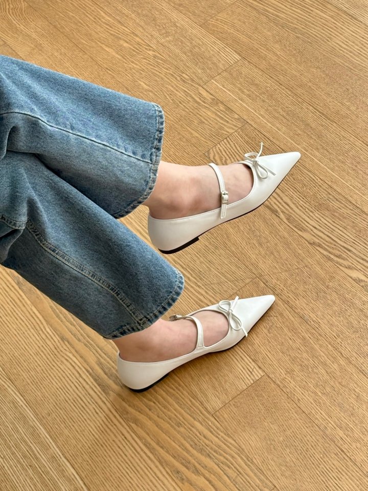 Vade - Korean Women Fashion - #womensfashion - Stiletto Flat Mary Jane - 5