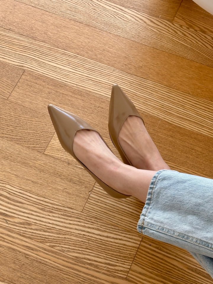 Vade - Korean Women Fashion - #womensfashion - Basic Stiletto Flat - 11