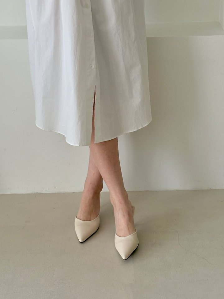 Vade - Korean Women Fashion - #womensfashion - Stiletto Mule Sandal Heel - 3