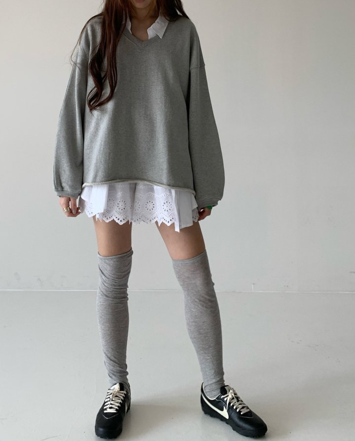 Via - Korean Women Fashion - #momslook - Dekki Pullover - 3
