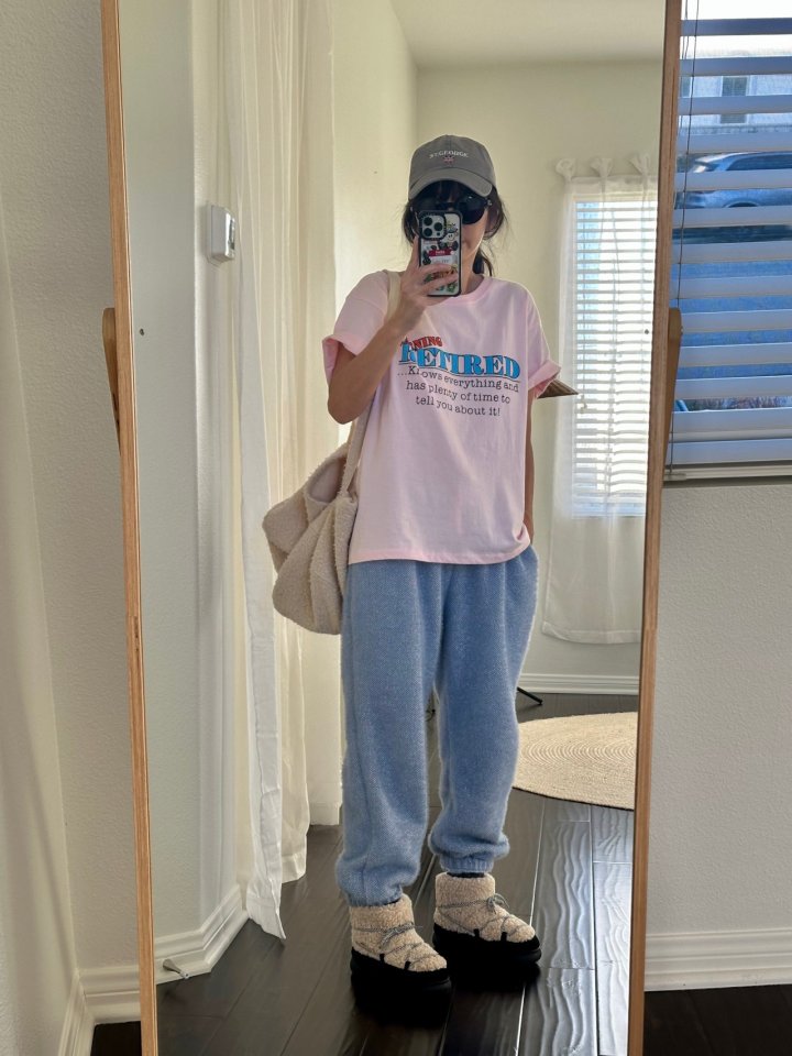 Via - Korean Women Fashion - #womensfashion - Warning Tee - 4