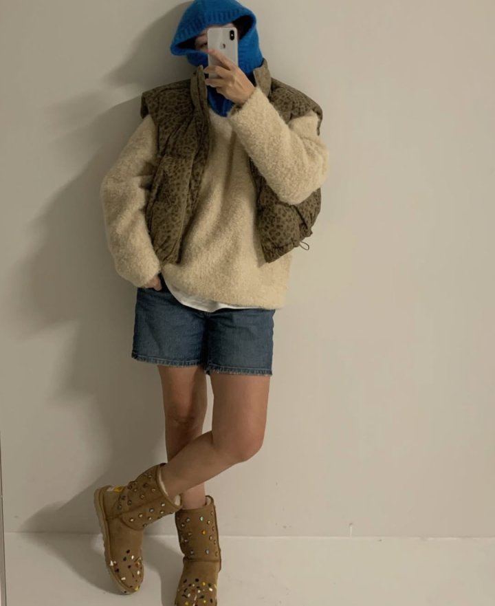 Via - Korean Women Fashion - #momslook - Bookle Knit Sweater