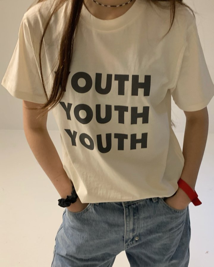 Via - Korean Women Fashion - #momslook - Youth Tee - 6