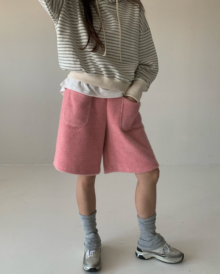 Via - Korean Women Fashion - #momslook - Stripe Hoody - 5